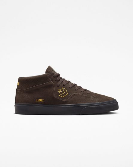 Converse CONS Louie Lopez Pro Skatesko Herre Brune Svarte | 784NHJWKY