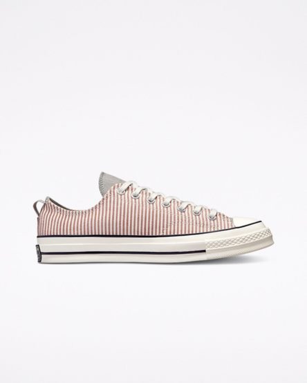 Converse Chuck 70 Crafted Stripe Lave Sko Herre Olivengrønne | 156OETYFJ