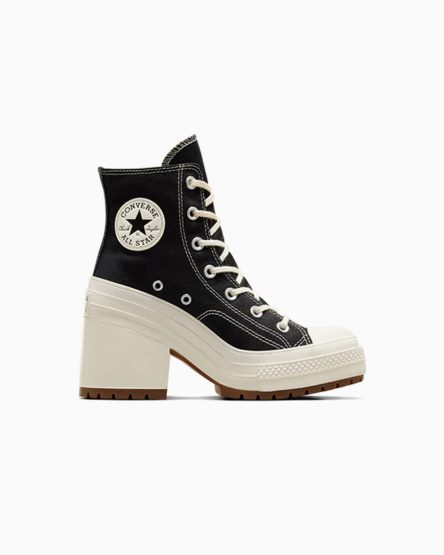 Converse Chuck 70 De Luxe Heel Høye Sko Dame Svarte | 082DEAYHX