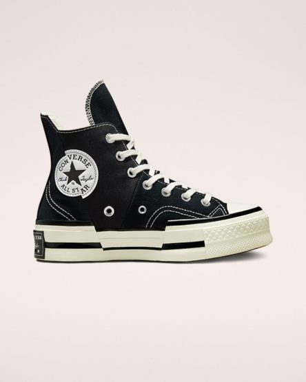 Converse Chuck 70 Plus Høye Sko Dame Svarte | 863SFVQHN