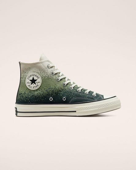 Converse Chuck 70 Scatter Dye Høye Sko Herre Svarte | 360HJDABM