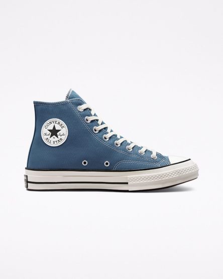 Converse Chuck 70 Seasonal Color Høye Sko Herre Blå Svarte | 094PTLIWG