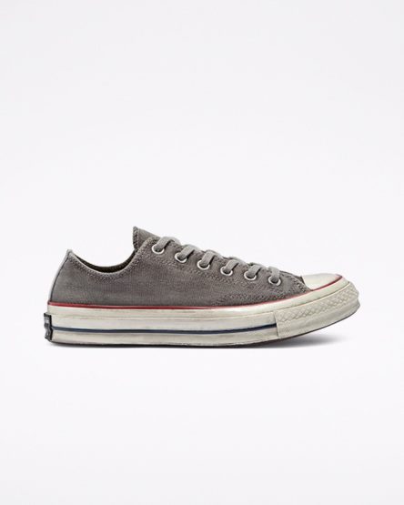 Converse Chuck 70 Smoked Canvas Lave Sko Dame Hvite | 814JGIKAT