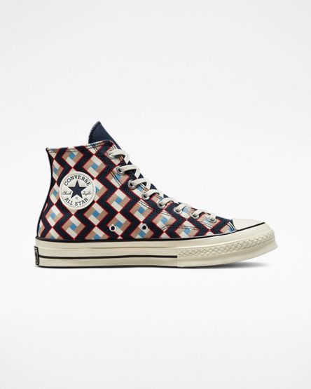 Converse Chuck 70 Twisted Classics Høye Sko Dame Obsidian Blå | 189SAXDMP