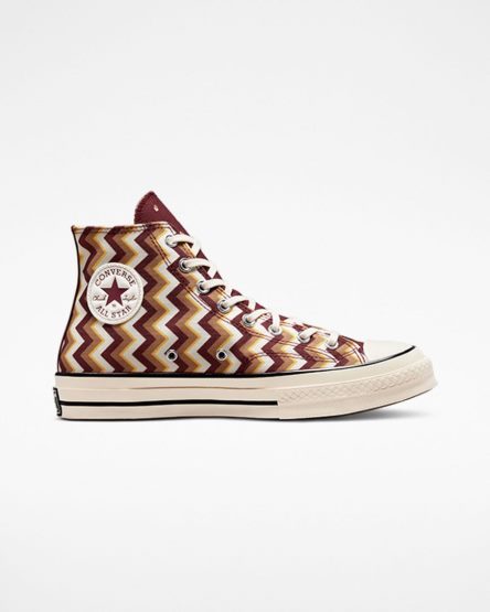 Converse Chuck 70 Twisted Classics Høye Sko Herre Mørke Rød Mørke | 894ILMFZB