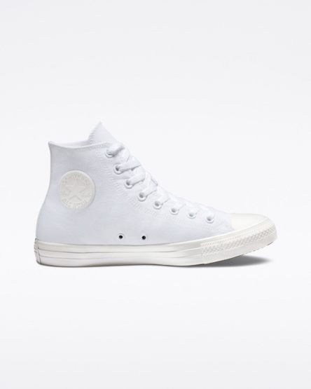 Converse Chuck Taylor All Star Classic Høye Sko Herre Hvite | 637OJMSZP