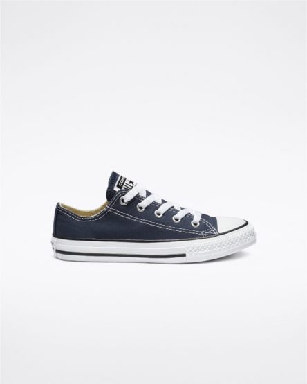 Converse Chuck Taylor All Star Classic Lave Sko Gutt Marineblå | 236COEGAW