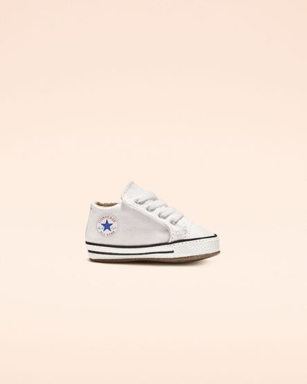 Converse Chuck Taylor All Star Cribster Easy-On Høye Sko Gutt Hvite Beige Hvite | 270OHCATI