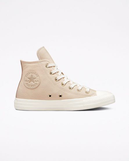 Converse Chuck Taylor All Star Earthy Neutrals Høye Sko Dame Aprikos Lyse Gull | 516KLDAGB