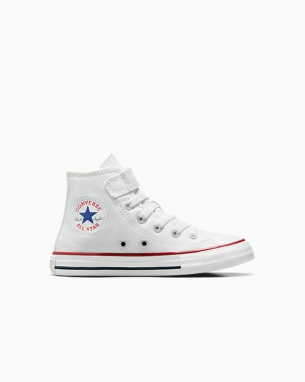 Converse Chuck Taylor All Star Easy-On Høye Sko Jente Hvite Beige | 148AFMVQX