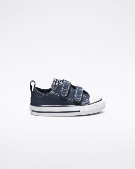 Converse Chuck Taylor All Star Easy-On Lave Sko Gutt Marineblå Hvite | 807AJSOXP