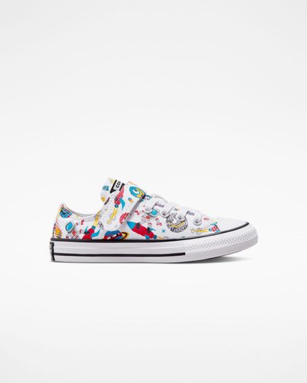 Converse Chuck Taylor All Star Easy-On Space Cruiser Lave Sko Gutt Hvite Rød | 834KFLGUY