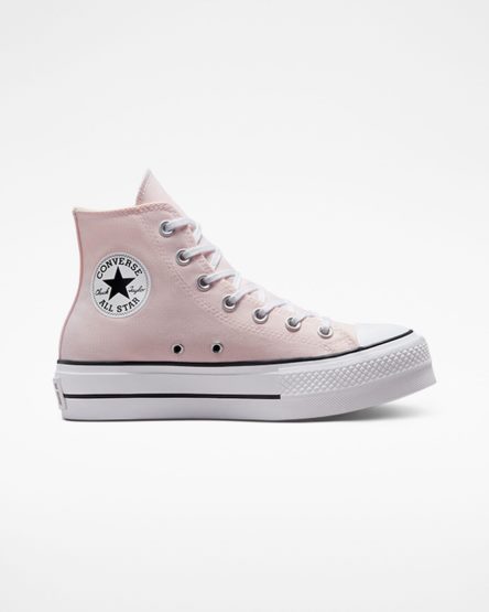Converse Chuck Taylor All Star Lift Canvas Høye Platform Sko Dame Rosa Hvite Svarte | 351IWDYLH
