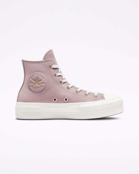 Converse Chuck Taylor All Star Lift Earthy Neutrals Høye Platform Sko Dame Grå | 741XJCKYB
