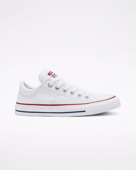 Converse Chuck Taylor All Star Madison Lave Sko Dame Hvite | 346BGKHJU