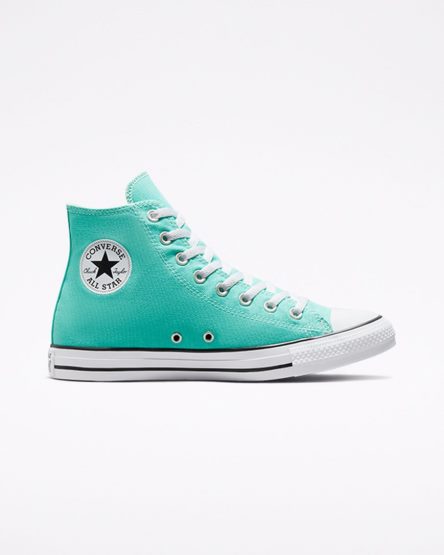 Converse Chuck Taylor All Star Seasonal Color Høye Sko Dame Lyse Turkis | 167GSVTIW