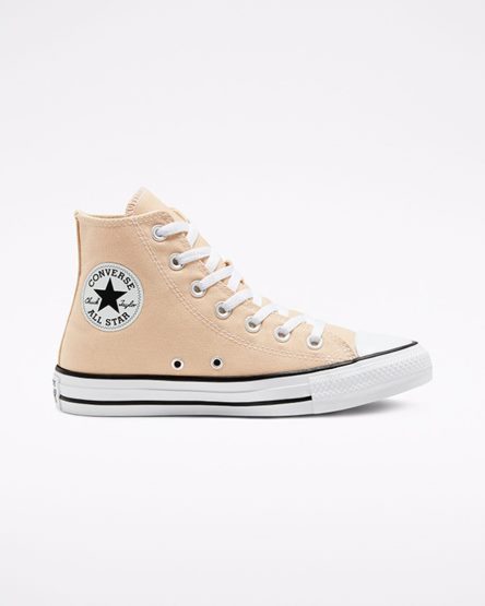 Converse Chuck Taylor All Star Seasonal Color Høye Sko Dame Beige | 187BTMPOL