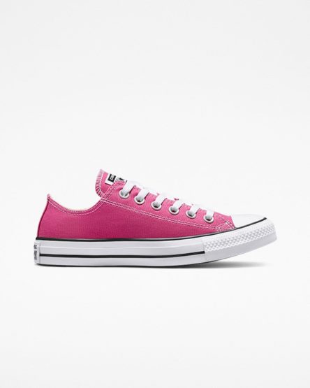 Converse Chuck Taylor All Star Seasonal Color Lave Sko Dame Fuchsia Hvite Svarte | 210BTSWKA