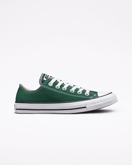 Converse Chuck Taylor All Star Seasonal Color Lave Sko Herre Grønn Hvite Svarte | 249KLMQNF