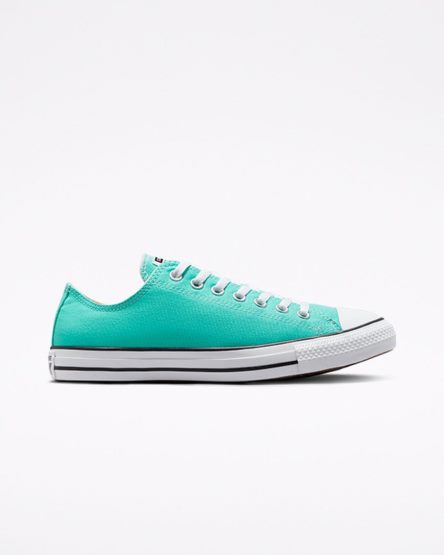 Converse Chuck Taylor All Star Seasonal Color Lave Sko Dame Lyse Turkis | 630PGFBAC