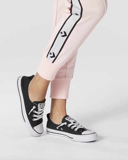 Converse Chuck Taylor All Star Shoreline Slip On Sko Dame Svarte | 720HESRJD
