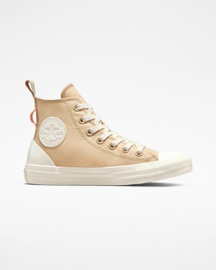 Converse Chuck Taylor All Star Tonal Canvas Høye Sko Dame Beige | 713FEASCO