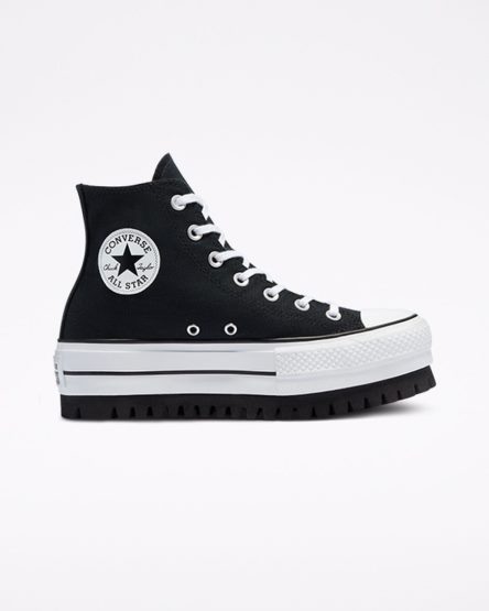Converse Chuck Taylor All Star Trek Høye Sko Herre Svarte | 407QCFAID