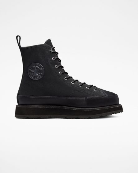 Converse Chuck Taylor Crafted Høye Støvler Herre Svarte Rosa | 327AXKYME