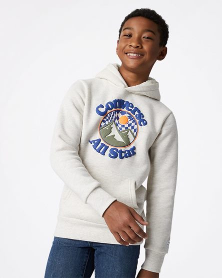 Converse Into The Wild Fleece Pullover Hettegensere Gutt Beige | 814BIADQT