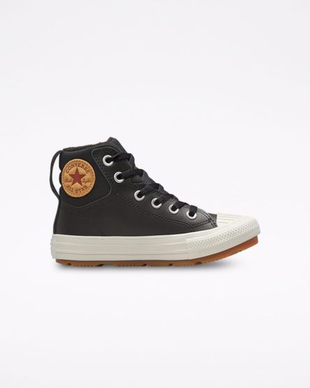 Converse Lær Chuck Taylor All Star Berkshire Boot Color Høye Sko Jente Svarte | 145BFSCZD