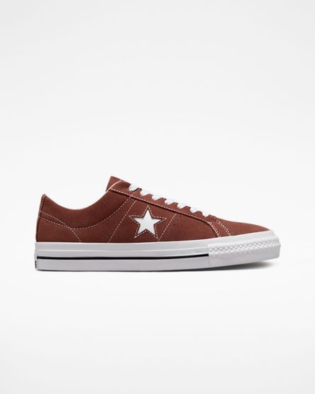 Converse One Star Pro Skatesko Herre Rød Hvite Svarte | 189YGPBCI
