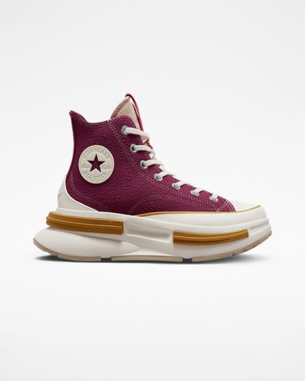 Converse Run Star Legacy CX Textured Høye Sko Dame Rosa Grå | 253KBUAVH