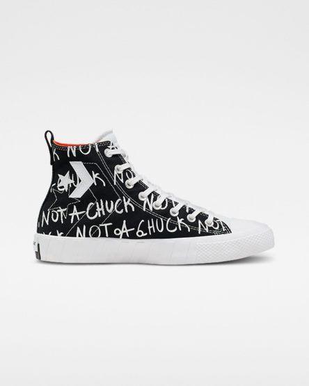 Converse UNT1TL3D Høye Sko Herre Svarte Hvite | 476XZYJGD