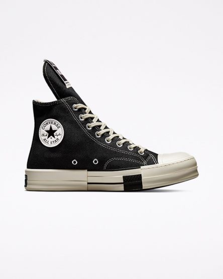 Converse x DRKSHDW DRKSTAR Chuck 70 Høye Sko Dame Svarte | 045QJWZGD