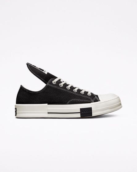 Converse x DRKSHDW DRKSTAR Chuck 70 Lave Sko Dame Svarte | 362XGBANZ