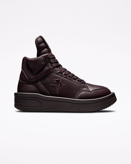 Converse x DRKSHDW TURBOWPN Høye Sko Herre Sjokolade | 607LBTCAO