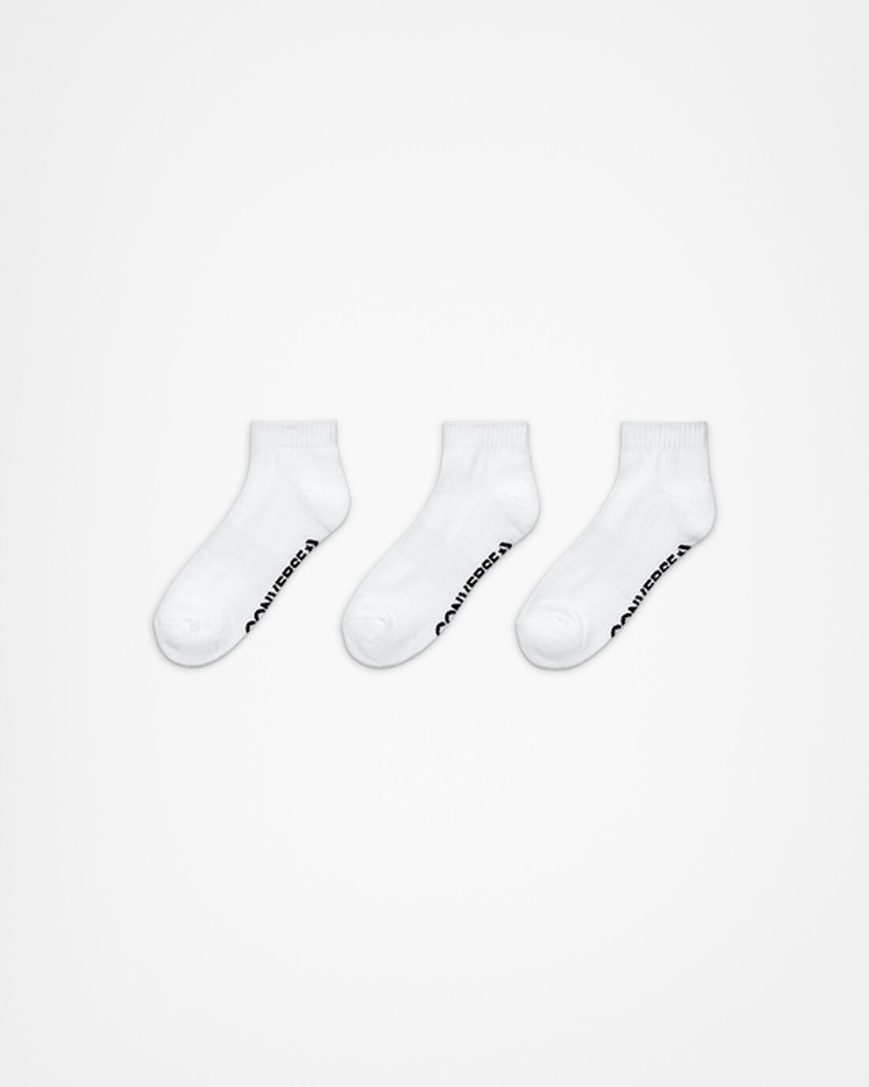 Converse 3-Pack Made For Chuck High Sokker Dame Hvite | 456EWBSYN