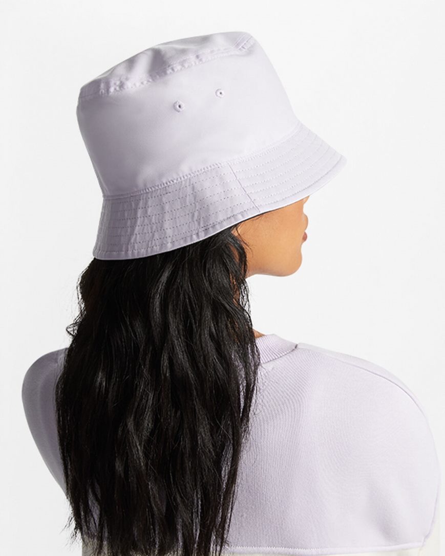 Converse All Star Patch Reversible Bucket Hatt Dame Lilla Svarte | 678LIFASR