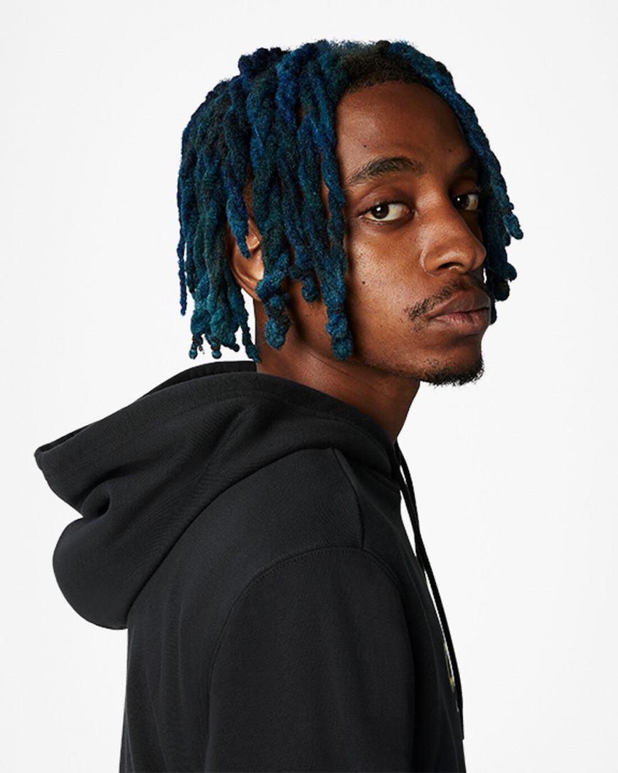 Converse Bold Word Pullover Hettegensere Herre Svarte | 921NWSDBG