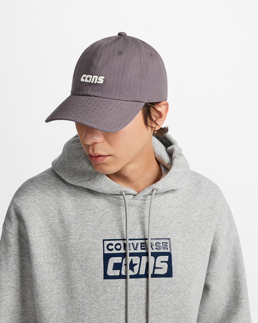 Converse CONS Baseball Hatt Dame Grå | 219ILGSXR