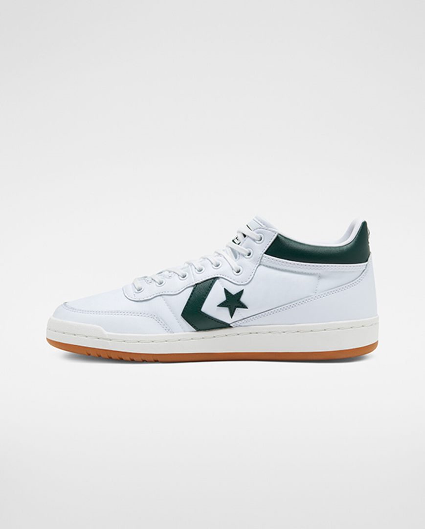 Converse CONS Fastbreak Pro Skatesko Herre Hvite Dyp Turkis | 235JZKUMI