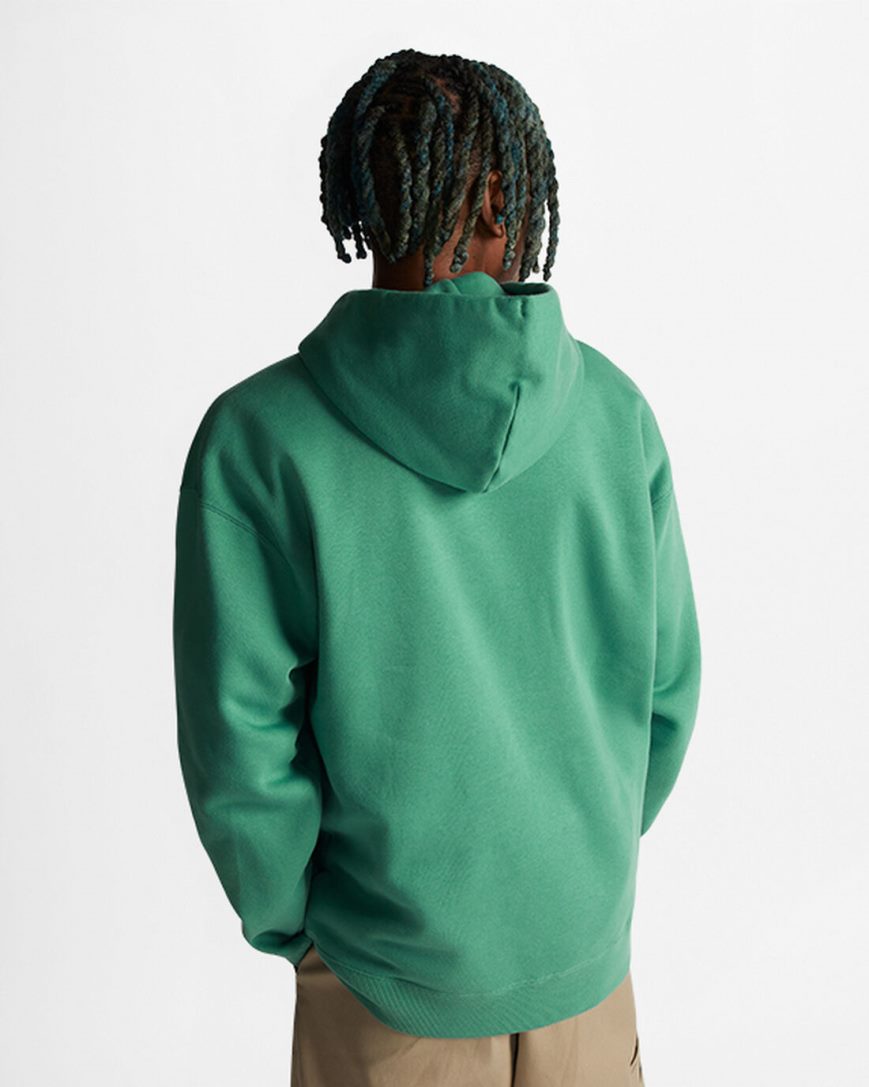 Converse CONS Fleece Pullover Hettegensere Herre Grønn | 168DPWENG