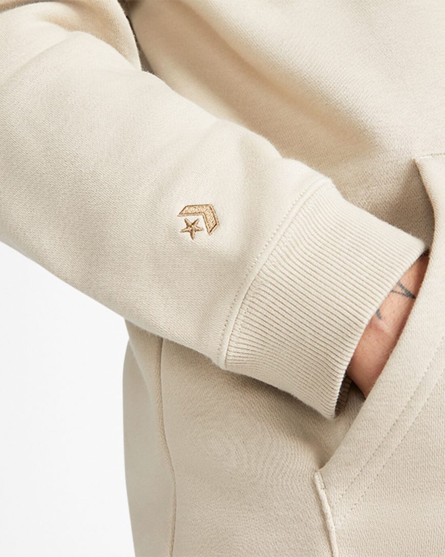Converse CONS Fleece Pullover Hettegensere Herre Grå | 573BZPSMJ