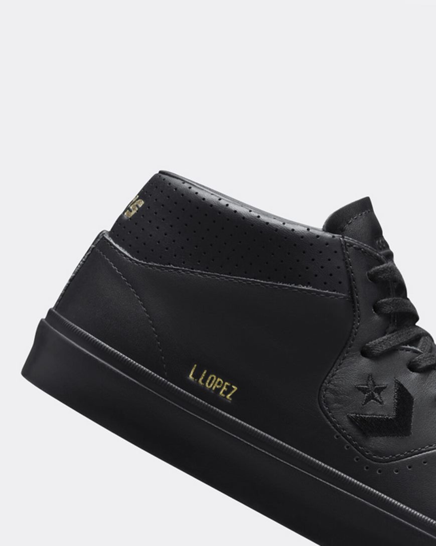 Converse CONS Louie Lopez Pro Mono Lær Skatesko Herre Svarte | 896MBPOWK