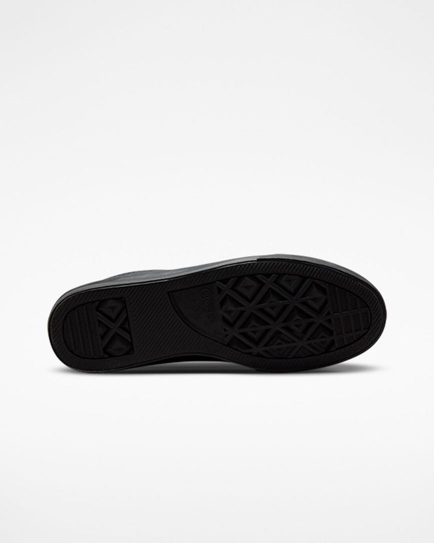 Converse CONS Louie Lopez Pro Mono Lær Skatesko Herre Svarte | 896MBPOWK