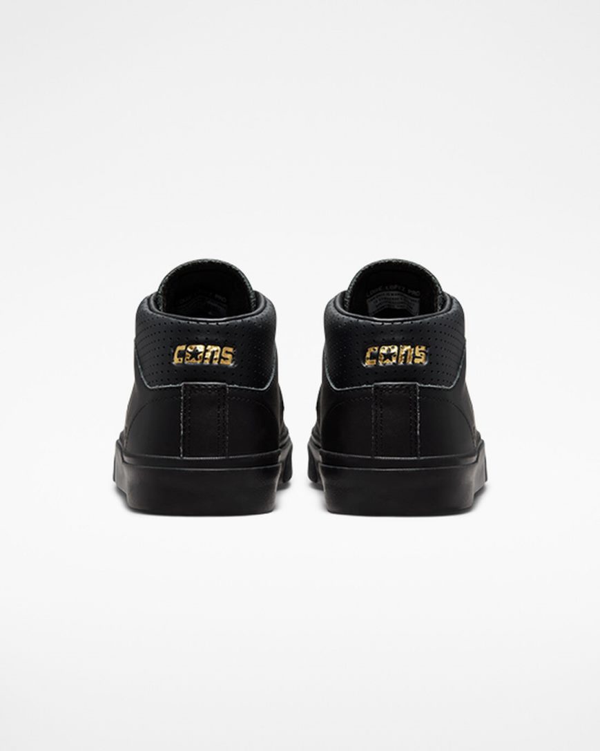 Converse CONS Louie Lopez Pro Mono Lær Skatesko Herre Svarte | 896MBPOWK