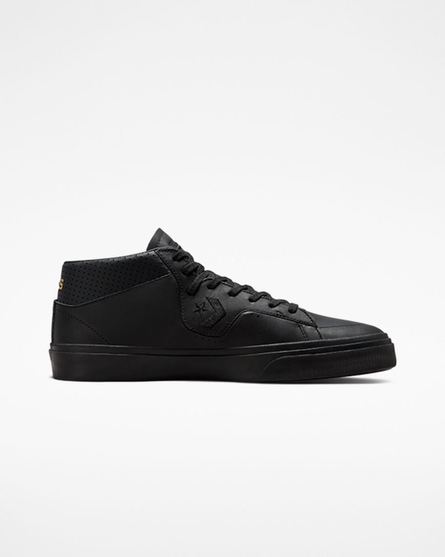 Converse CONS Louie Lopez Pro Mono Lær Skatesko Herre Svarte | 896MBPOWK