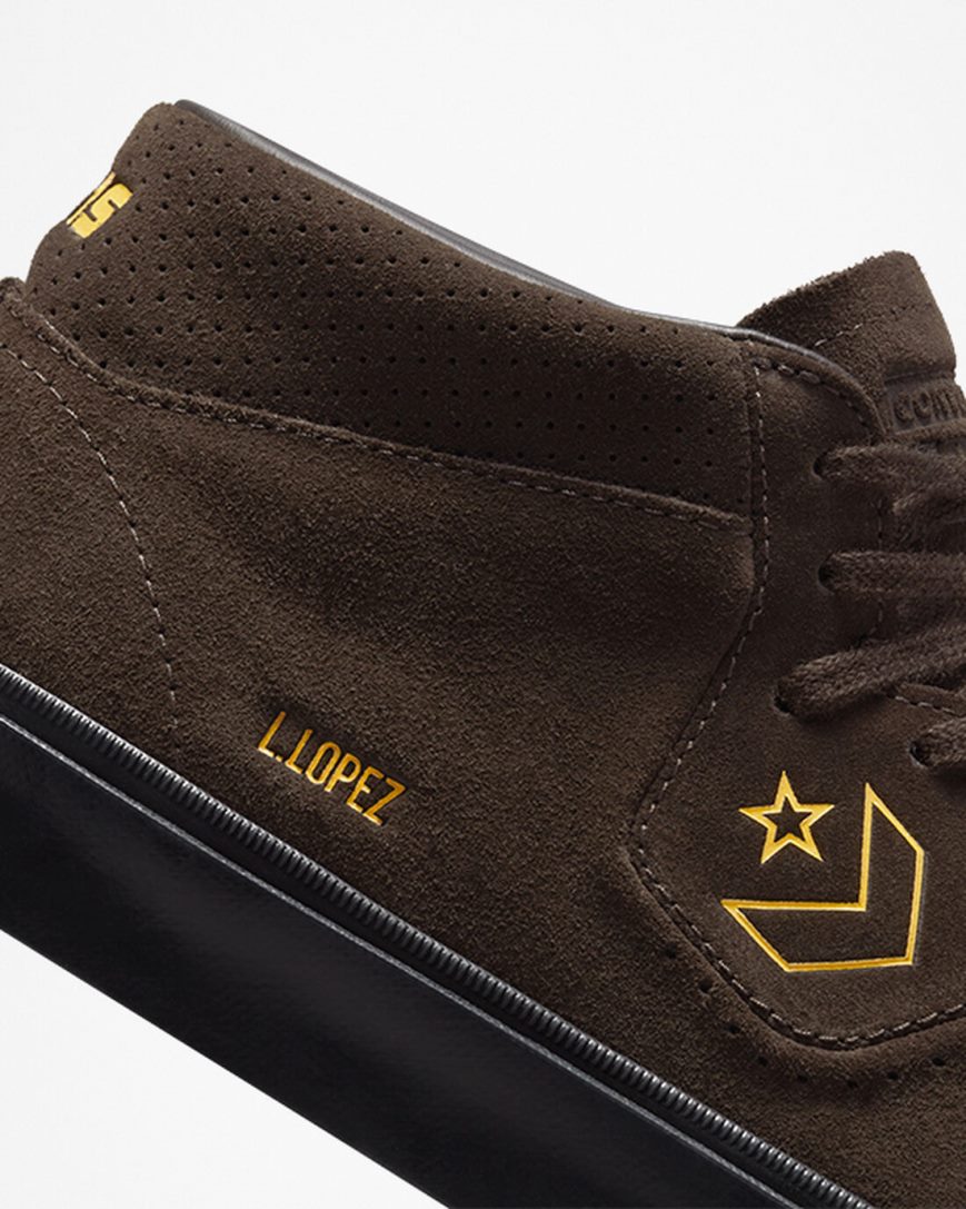 Converse CONS Louie Lopez Pro Skatesko Herre Brune Svarte | 784NHJWKY