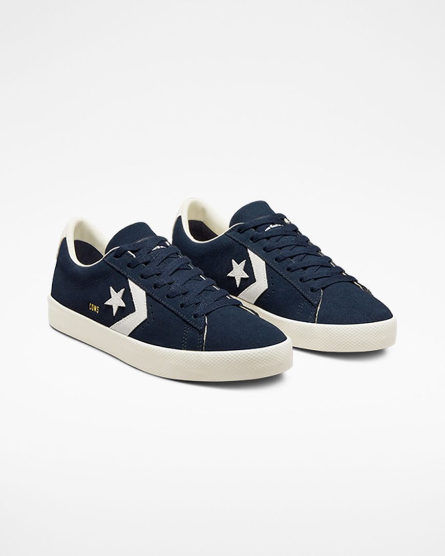 Converse CONS PL Vulc Pro Semsket Skinn Skatesko Herre Obsidian Obsidian | 243VWMOJR