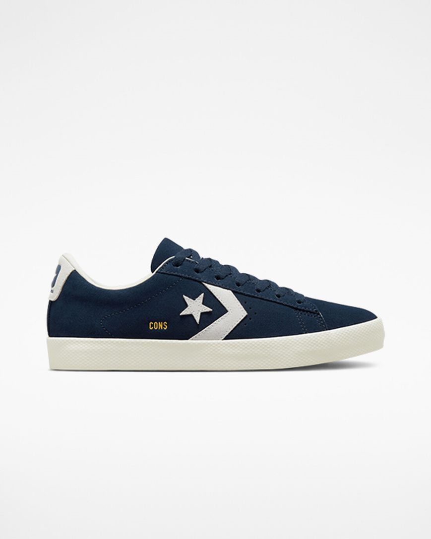 Converse CONS PL Vulc Pro Semsket Skinn Skatesko Herre Obsidian Obsidian | 243VWMOJR